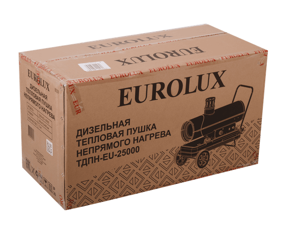 Изображение товара Тепловая пушка дизельная EUROLUX ТДПН-EU-25000 (67/1/54)
