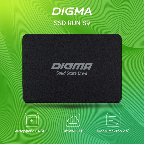 Изображение товара SSD диск Digma Run S9 1TB DGSR2001TS93T