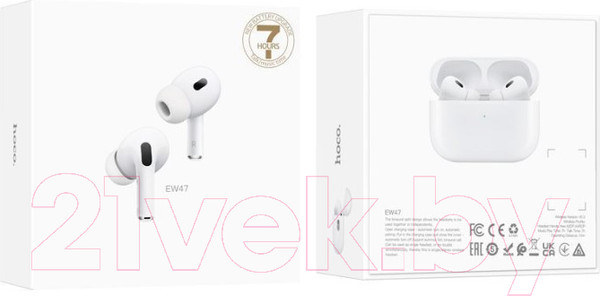 Изображение товара Беспроводные наушники Hoco EW75 TWS (белый)