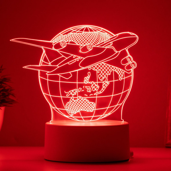 Изображение товара Ночник Risalux Самолет / 4438007