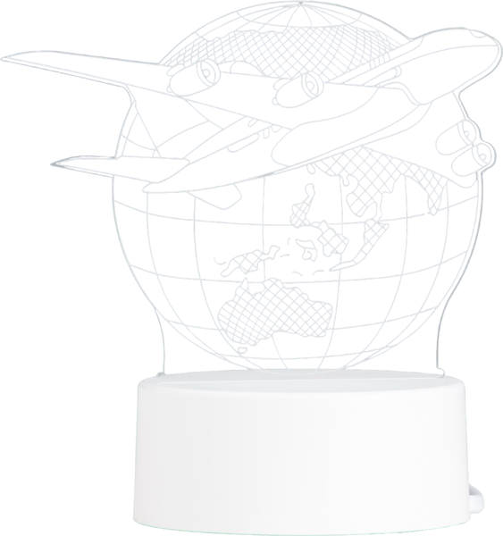 Изображение товара Ночник Risalux Самолет / 4438007