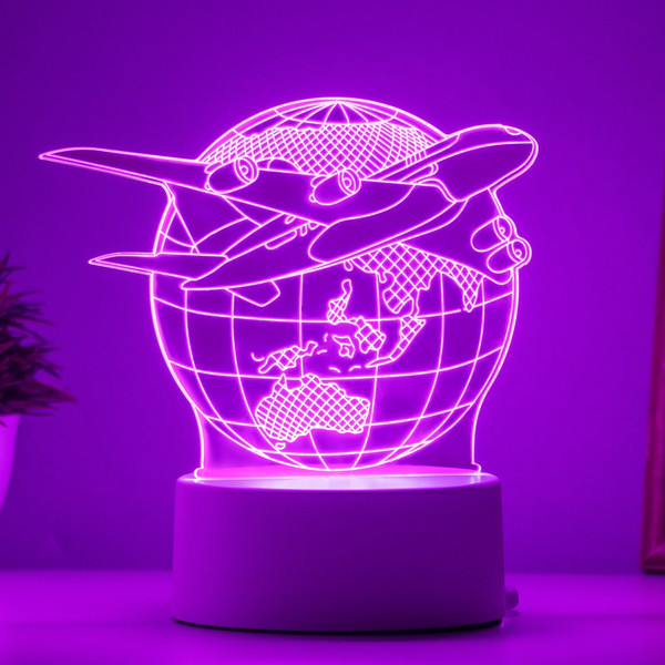 Изображение товара Ночник Risalux Самолет / 4438007