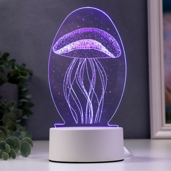 Изображение товара Ночник Risalux Медуза / 4297014