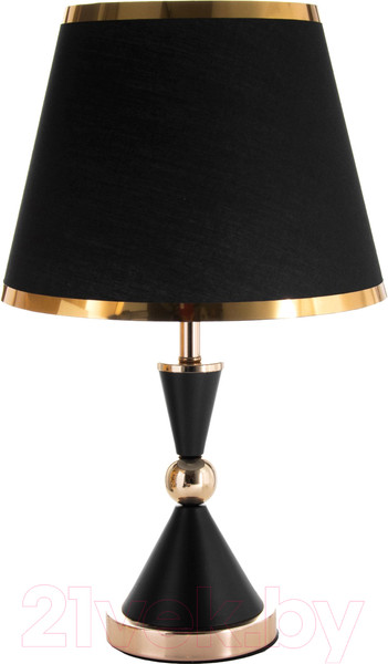 Изображение товара Прикроватная лампа Risalux Елизавета 7879363 (черный/золото)