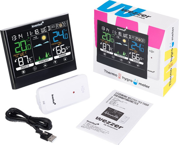Изображение товара Термогигрометр Levenhuk Wezzer Teo TH50 / 81389