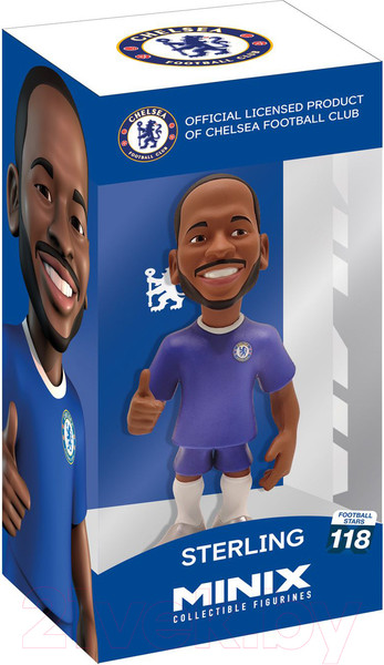 Изображение товара Фигурка коллекционная Minix Футболисты Рахим Стерлинг CFC / 14323