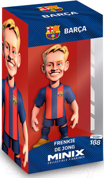 Изображение товара Фигурка коллекционная Minix Футболисты Френки де Йонг FCB / 13081