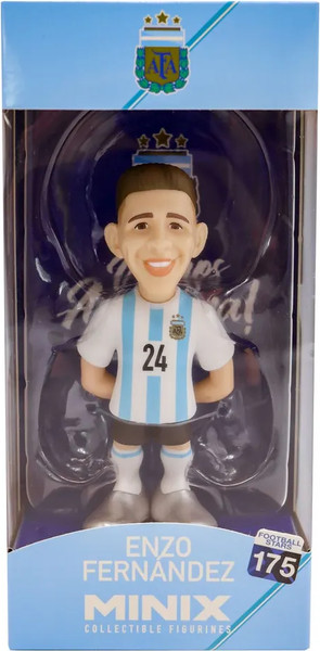 Изображение товара Фигурка коллекционная Minix Футболисты Энцо Фернандес AFA / 12565