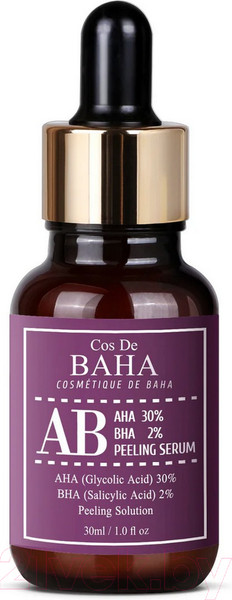 Изображение товара Сыворотка для лица Cos de Baha AHA/BHA AB Serum (30мл)