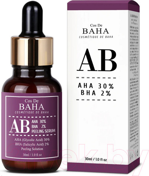 Изображение товара Сыворотка для лица Cos de Baha AHA/BHA AB Serum (30мл)