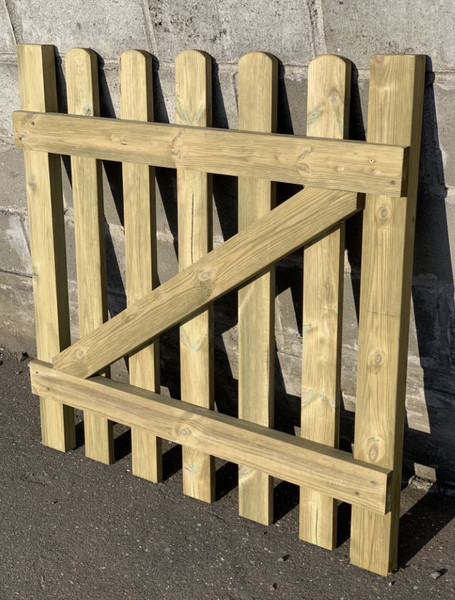 Изображение товара Калитка Массив-Древ Прямая строганная 80x100