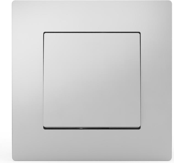 Изображение товара Выключатель Tokov Electric Pixel TKE-PX-V1F-C03 (алюминий)