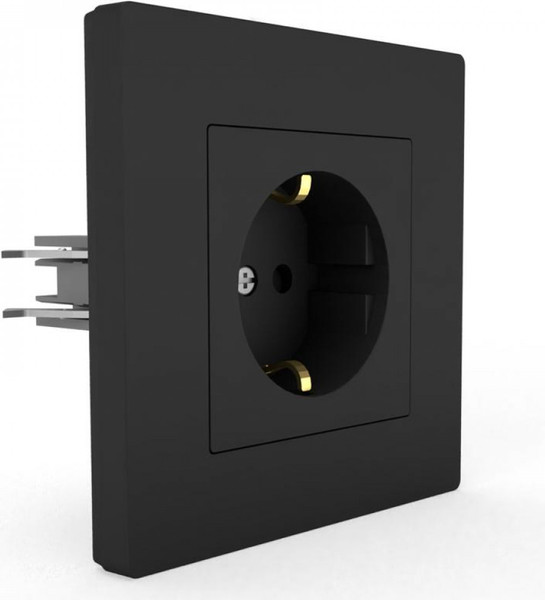 Изображение товара Розетка Tokov Electric Pixel TKE-PX-R1FZSF-C14 (карбон)