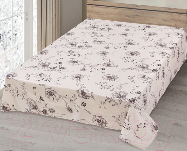 Изображение товара Простыня АртПостель Каролина 953 (215x200)