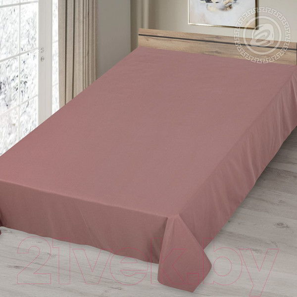 Изображение товара Простыня АртПостель Какао 972 (215x150)