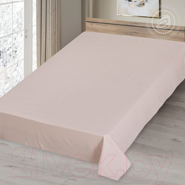 Изображение товара Простыня АртПостель Капучино 972 (215x150)