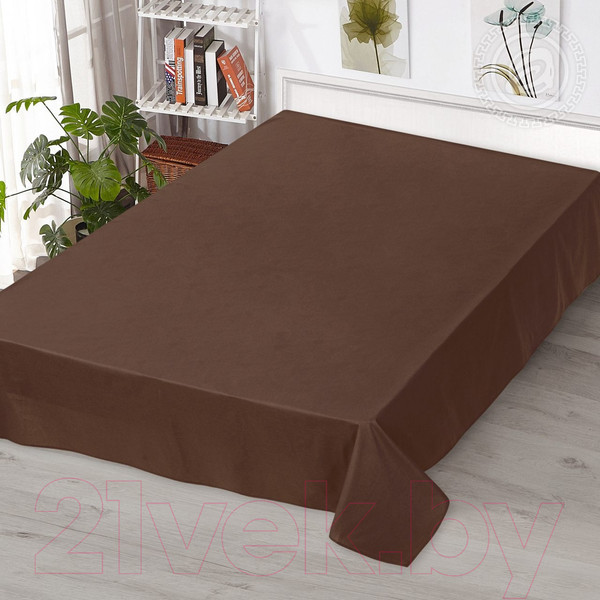 Изображение товара Простыня АртПостель Шоколад 972 (215x150)