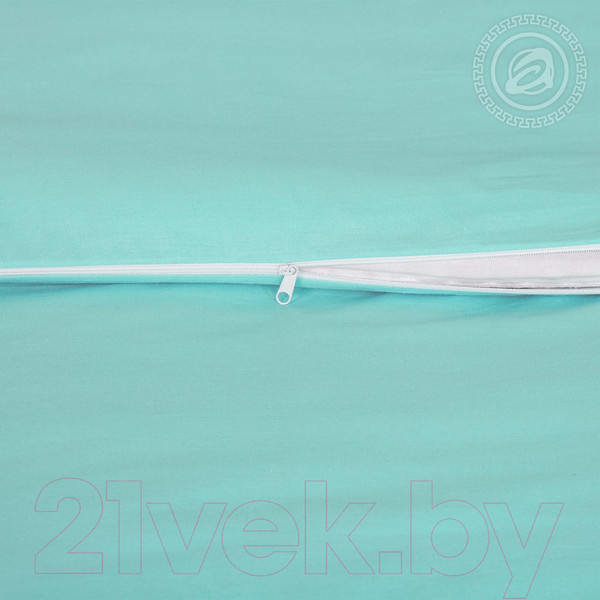 Изображение товара Пододеяльник АртПостель Ментоловый на молнии 975 (215x145)