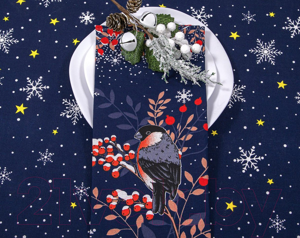 Изображение товара Комплект столового белья АртПостель Полночь СБ.150.223