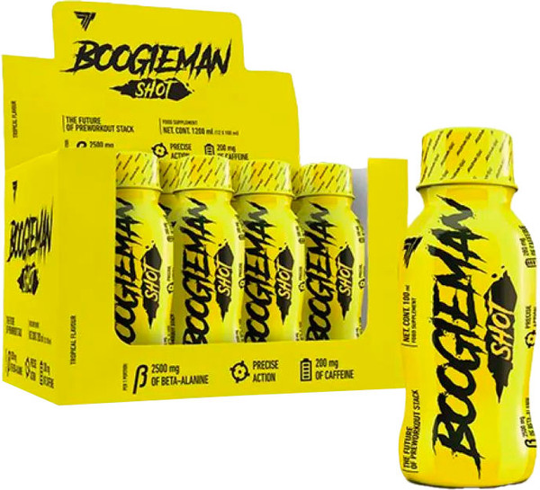 Изображение товара Предтренировочный комплекс Trec Nutrition Boogieman Shot (12шт, тропик)