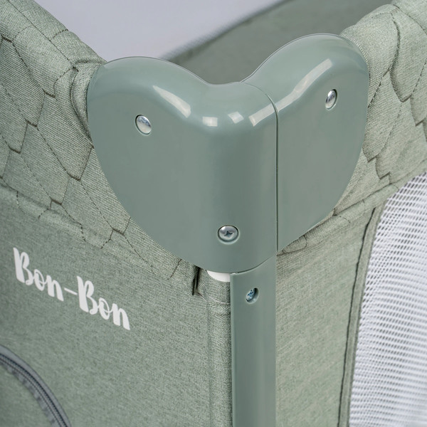 Изображение товара Кровать-манеж INDIGO Bon-Bon (зеленый)