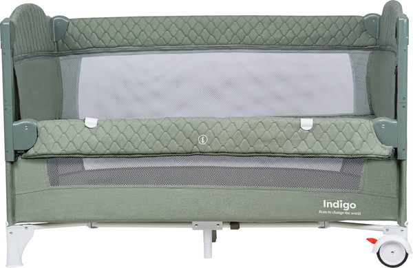 Изображение товара Кровать-манеж INDIGO Bon-Bon (зеленый)