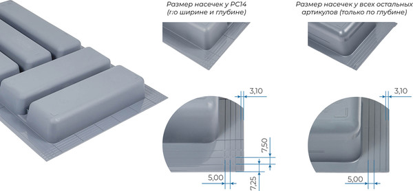 Изображение товара Органайзер для столовых приборов Boyard PC10/GRPH/107x430
