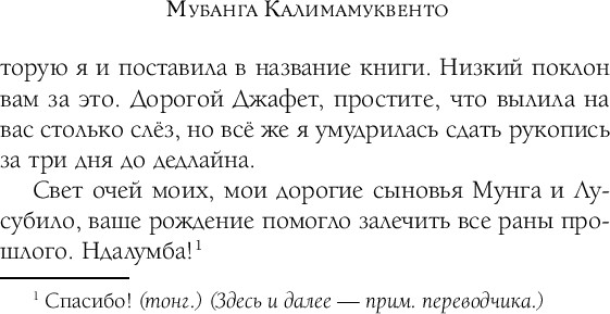 Изображение товара Художественная книга Inspiria Птица скорби твердая обложка (Калимамуквенто Мубанга)