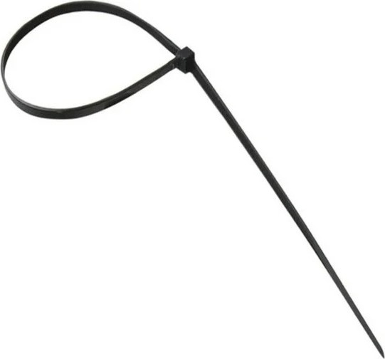 Изображение товара Стяжка для кабеля Сибин 200x2.5мм / 3788-25-200 (100шт, черный)