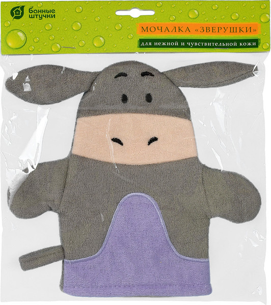 Изображение товара Мочалка для тела Банные Штучки Зверушки / 41363