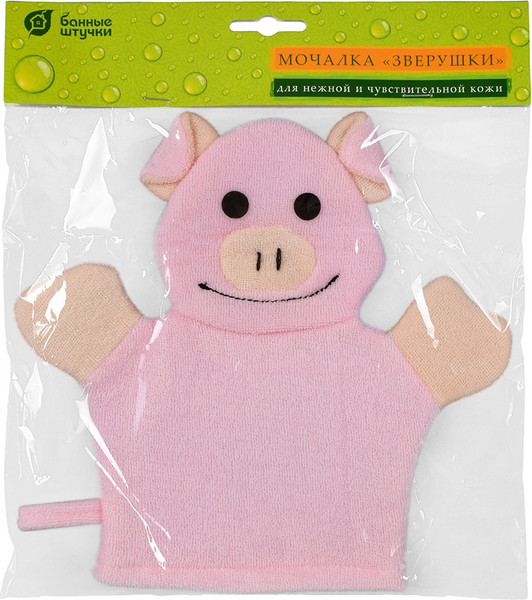 Изображение товара Мочалка для тела Банные Штучки Зверушки / 41363