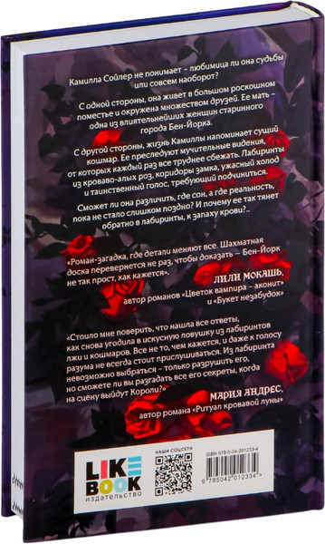 Изображение товара Книга Like Book В лабиринтах лжи, твердая обложка (Миллер Рия)