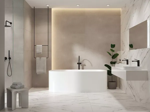 Изображение товара Плитка Meissen Bliss 17541 (600x1200, белый)