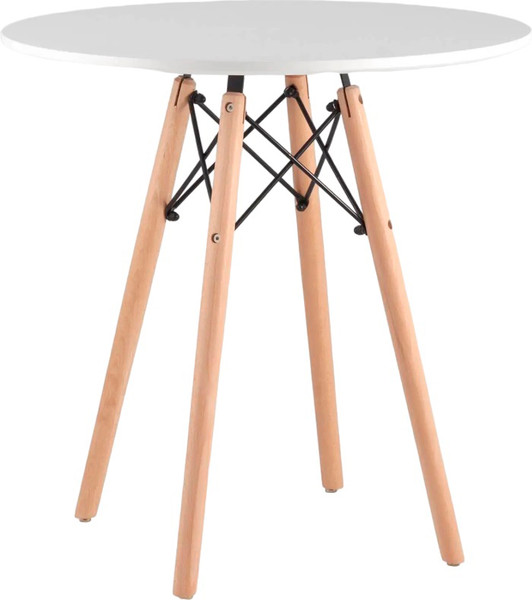 Изображение товара Обеденный стол Stool Group Eames DSW D70 (белый)