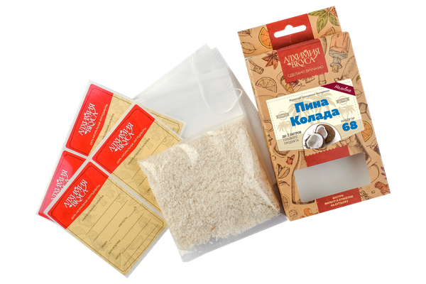 Изображение товара Набор для приготовления настоек Алхимия вкуса № 68 Малибу (3x46г)