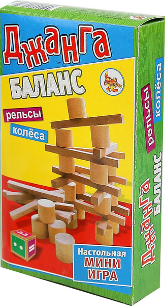 Изображение товара Настольная игра Задира Плюс Падающая башня Баланс / 3809534