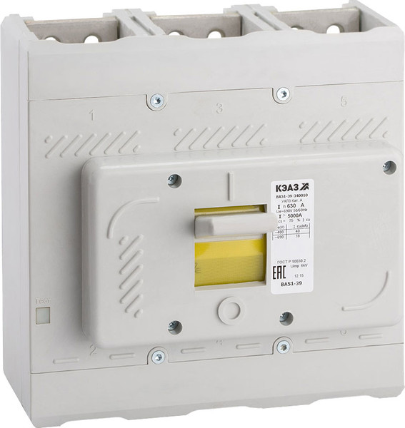 Изображение товара Выключатель автоматический КЭАЗ ВА51-39-340010-630А-1250-690AC-УХЛ3 / 220863