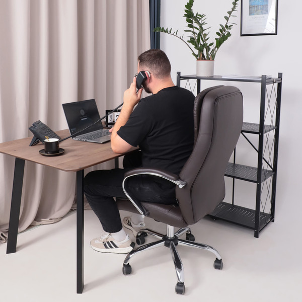 Изображение товара Кресло офисное AksHome Richard (коричневый)