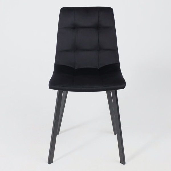 Изображение товара Стул AksHome Рой (Seven 035 черный велюр/черный)