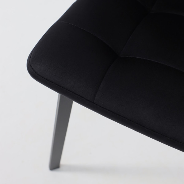 Изображение товара Стул AksHome Рой (Seven 035 черный велюр/черный)