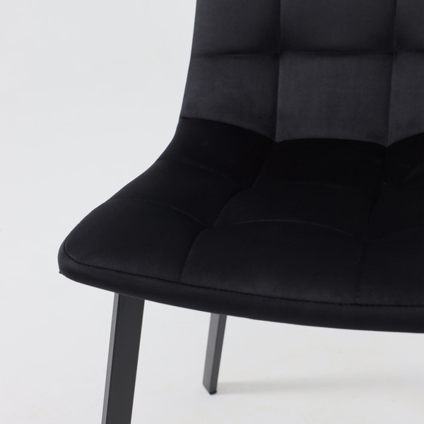 Изображение товара Стул AksHome Рой (Seven 035 черный велюр/черный)