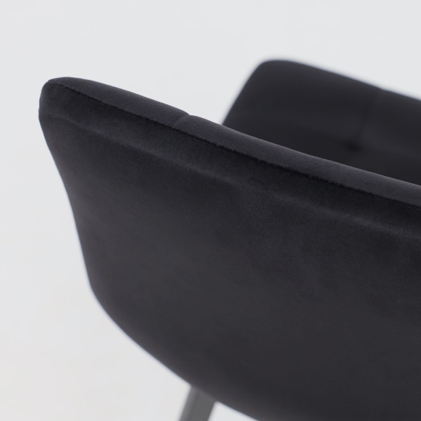 Изображение товара Стул AksHome Рой (Seven 035 черный велюр/черный)