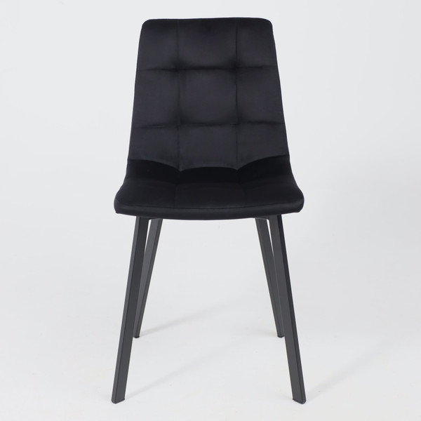 Изображение товара Стул AksHome Рой (Seven 035 черный велюр/черный)