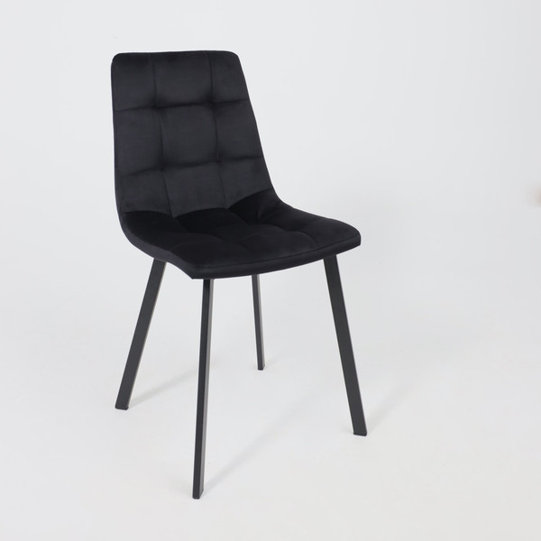 Изображение товара Стул AksHome Рой (Seven 035 черный велюр/черный)