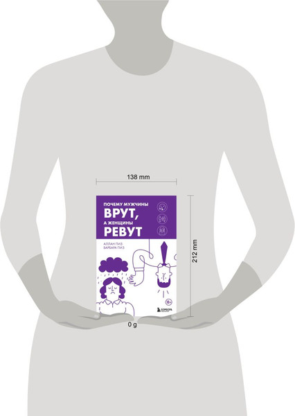 Изображение товара Книга Бомбора Почему мужчины врут, а женщины ревут твердая обложка (Пиз Аллан, Пиз Барбара)