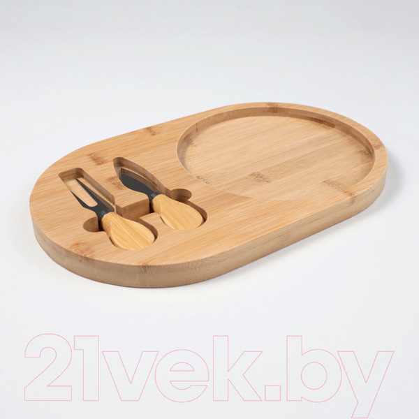 Изображение товара Набор кухонных приборов AksHome Charlie (бамбук)