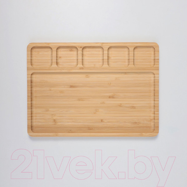 Изображение товара Менажница AksHome Mino (бамбук)