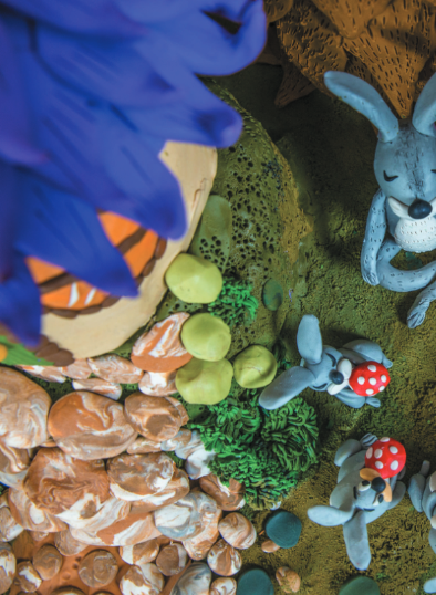 Изображение товара Развивающая книга Эксмо Лес Чудес из пластилина. Лепим Сказку шаг за шагом (Дробер Гили)