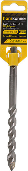 Изображение товара Бур Hanskonner H9019-F12-160