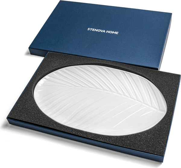 Изображение товара Блюдо Stenova Home Bali 61310161 (белый фарфор)